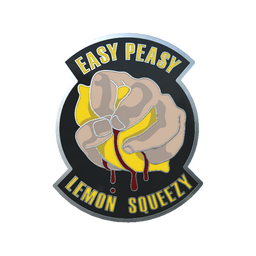 Easy Peasy genuine pin