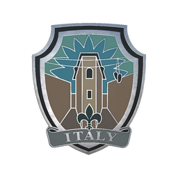 Italy genuine pin