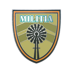 Militia genuine pin