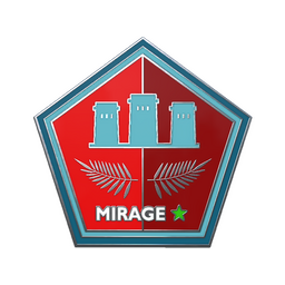 Mirage genuine pin